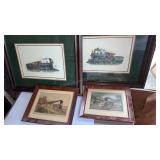 Locomotive Train Prints