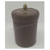 Leather Canister. 7ï¿½4ï¿½