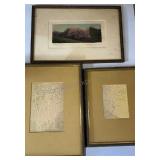 Artist Signed Trees Landscapes