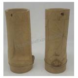 Natural Bamboo Carved Cups