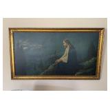 Mount Olive Framed Print 18.5x32.5