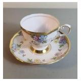 Tuscan Fine English Bone China Tea Cup & Saucer