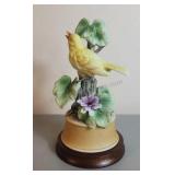 Vintage Shafford Yellow Canary Music Box