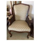 Caned Side Arm Chair