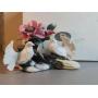 Capodimonte Treasures Doves & Flowers Figurine