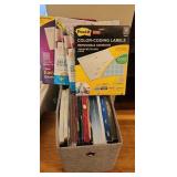 Labels, Folders, lined Paper & More