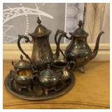 Silver Plated Tea Set
