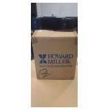 Howard Miller dual chime mantle clock.  NIB