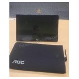 AOC LED monitor. Model e1659Fwu 15.6-Inch Ultra