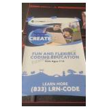 CodeNinja advertising poster. 24ï¿½36