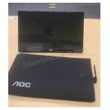 AOC LED monitor. Model e1659Fwu 15.6-Inch Ultra