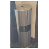 Zogics trash can with moist wipe dispenser at the