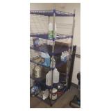 Metro rack. Does not include contents on shelves