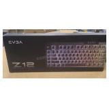 EVGA Z12 gaming keyboard. Refurbished.  Working.