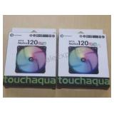 Touchaqua BPTA Notos 120DRGB case fans.