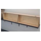 Wooden shelving unit. Quality plywood. 59ï¿½ï¿½13ï¿½6.