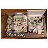 Assorted fashion jewelry & Broken parts