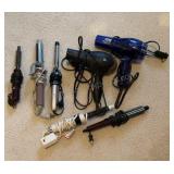 Hair Irons & Blow Dryers