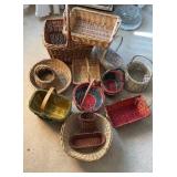Lot Full Of Assorted Baskets