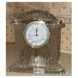 Waterford Westminster Crystal Desk Clock