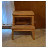 Wooden Step Stool 18.5 Inches Tall