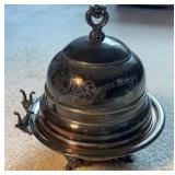 Silver Plated Butter Dish