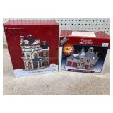 Christmas Village Cobbler Antiques Shop &