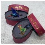 Fitz & Floyd Rooster & Hummingbird