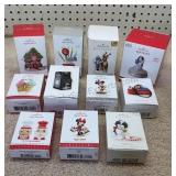 Group of Hallmark Ornaments