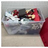 Tote of Christmas Ornaments and More