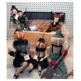 Tote of Halloween Figurines