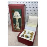 Lenox Candle Lamp & Old World Ornaments