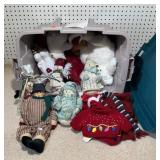 Tote of Snowmen Plush & More