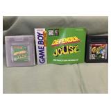 NINTENDO GameBoy Frogger & Defender Joust