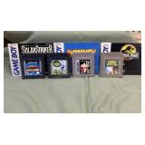 NINTENDO GAMEBOY GAMES & Miss Match Manuals