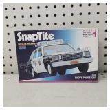 SnapTite Chevy Police Car 1:32