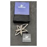Swarovski Crystal Flower Brooch