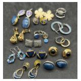 14 Pair of Earrings Monet Trifari Napier & others