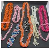 Group of Vintage Beaded Necklaces