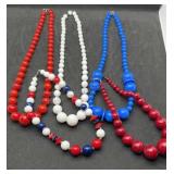 Graduated Beaded Necklaces