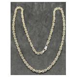 22 Inch Sterling Chain 30.3 Grams