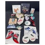 Group of Artisan Brooches & Earrings
