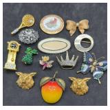 Mixed Lot 14 Brooches