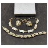 Signed Marhill Mother of Pearl Set