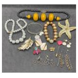 12 Piece Mixed Jewelry Lot Some Signed