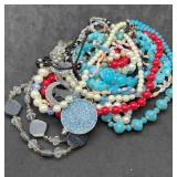 10 Piece Vtg to Modern Necklaces