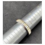 Sterling Size 7 Baguette Ring