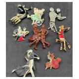 People Brooches