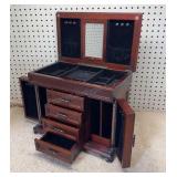 Table Top Jewelry Cabinet