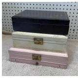 3 Vintage Jewelry Boxes